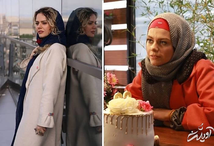 گریم غزاله نظر برای سریال احضار غزاله نظر